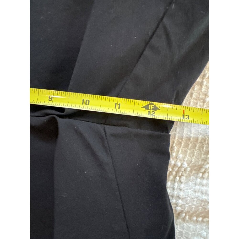 Chicos Womens Pants Sz 2 Large Black Rayon CareerWear BizCasual Classic Comfy - Picture 9 of 12